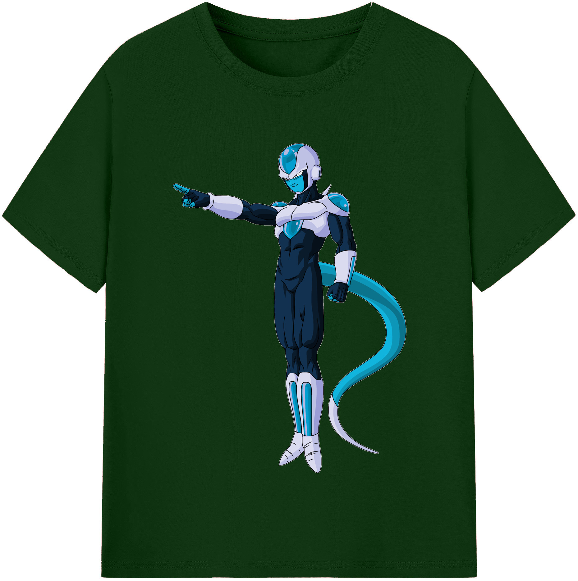 （画像用） ドラゴンボール フリーザ DRAGON BALL Frieza 綿100％半袖Tシャツ（フロントプリント）